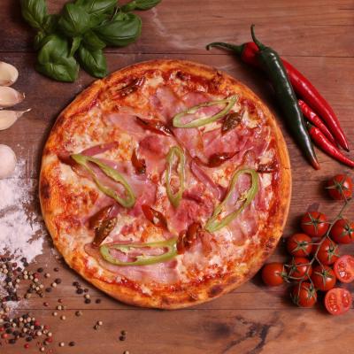 Tűzhányó pizza