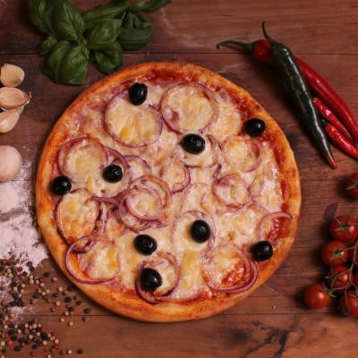 Pulykasonkás pizza